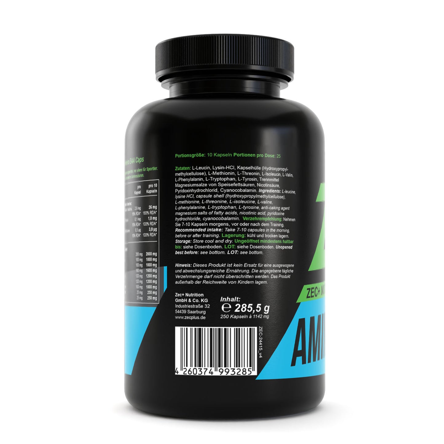 ZEC+ AMINO EAA 250 capsule