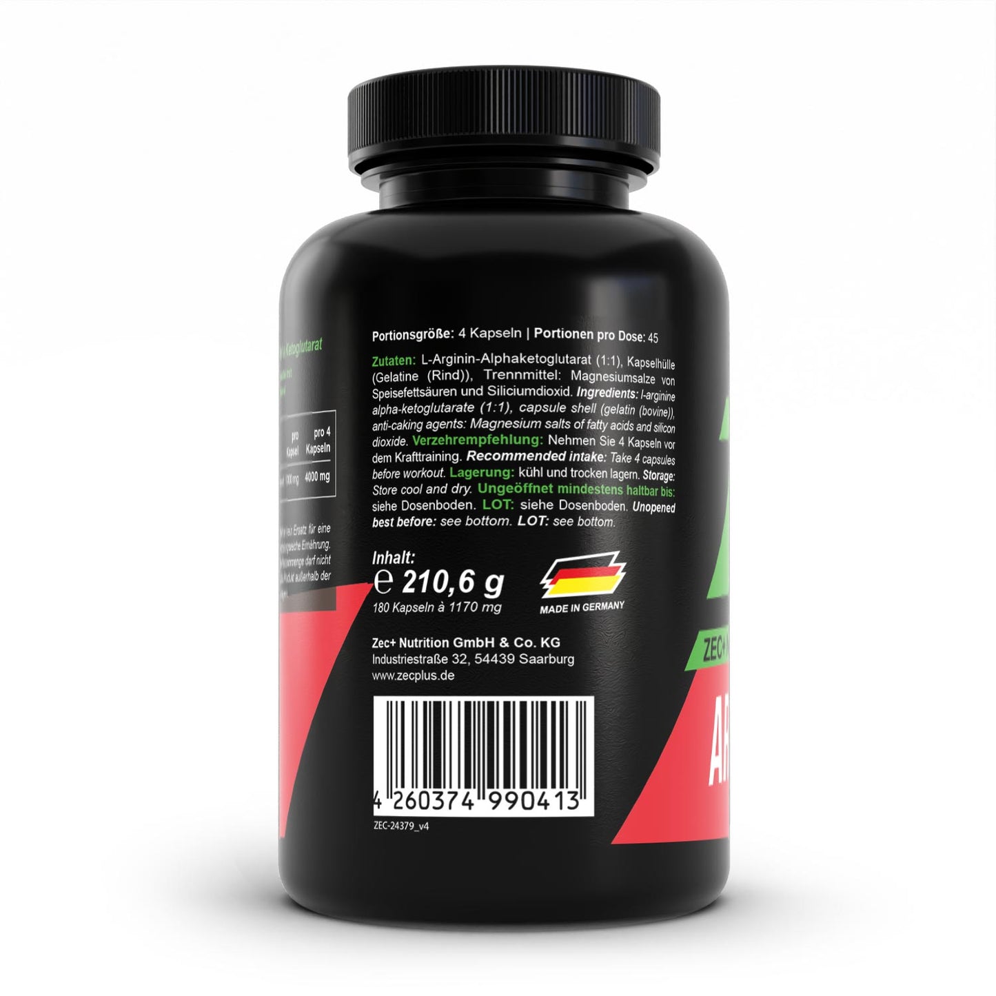 ZEC+ ARGININA AKG 180 capsule