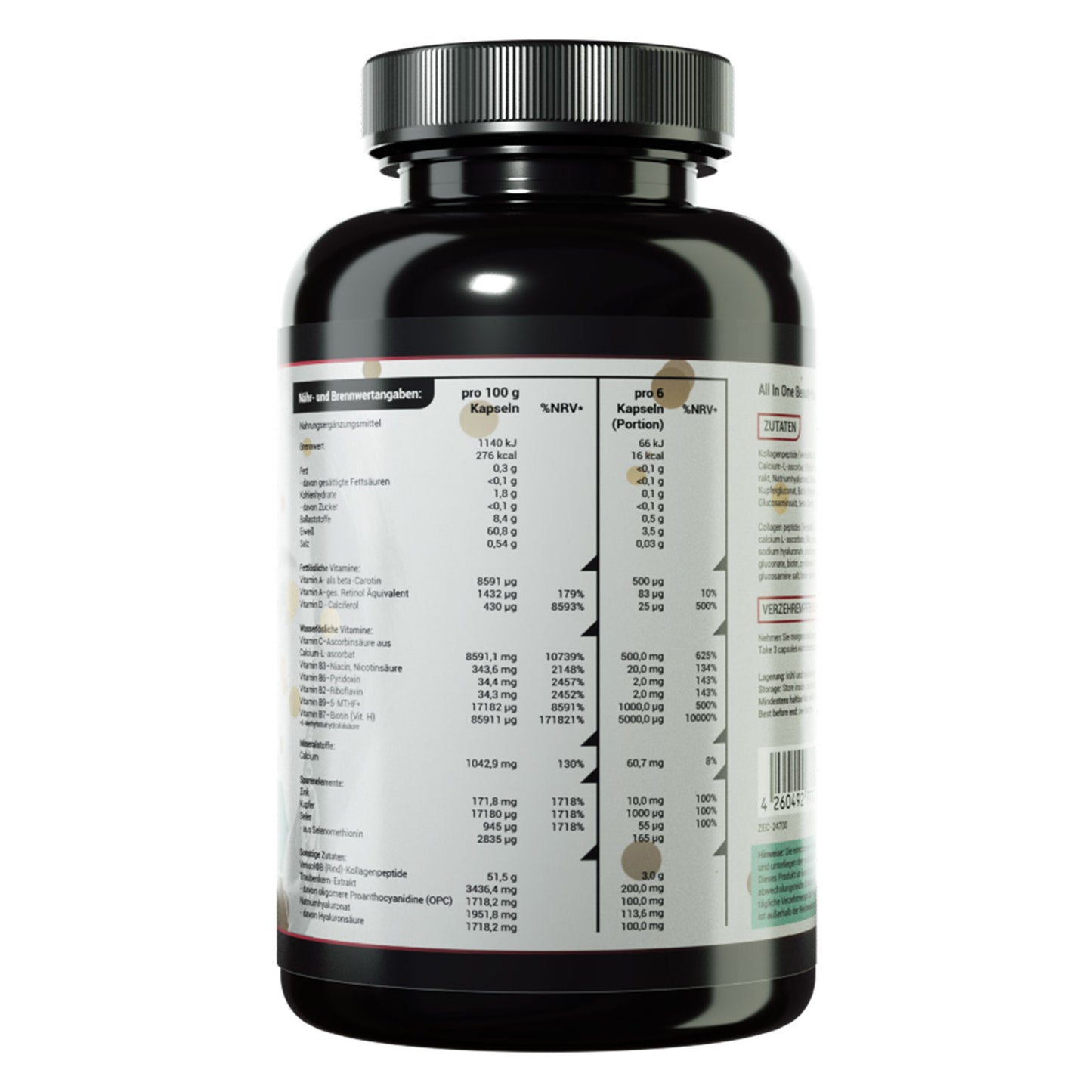 ZEC+ LADIES ALL IN ONE BEAUTY cápsula, 180 cápsulas