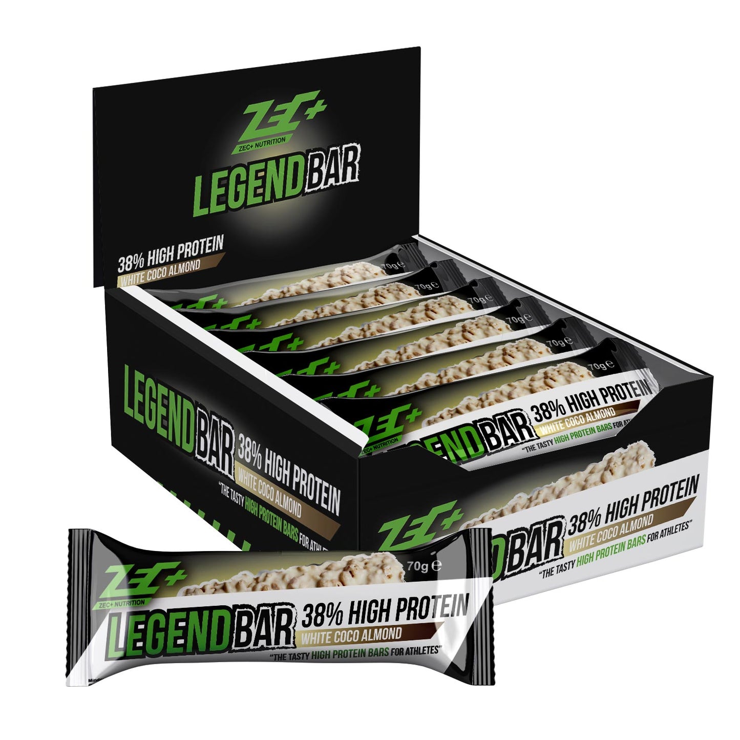 ZEC+ LEGEND BAR Barrette proteiche da 70g