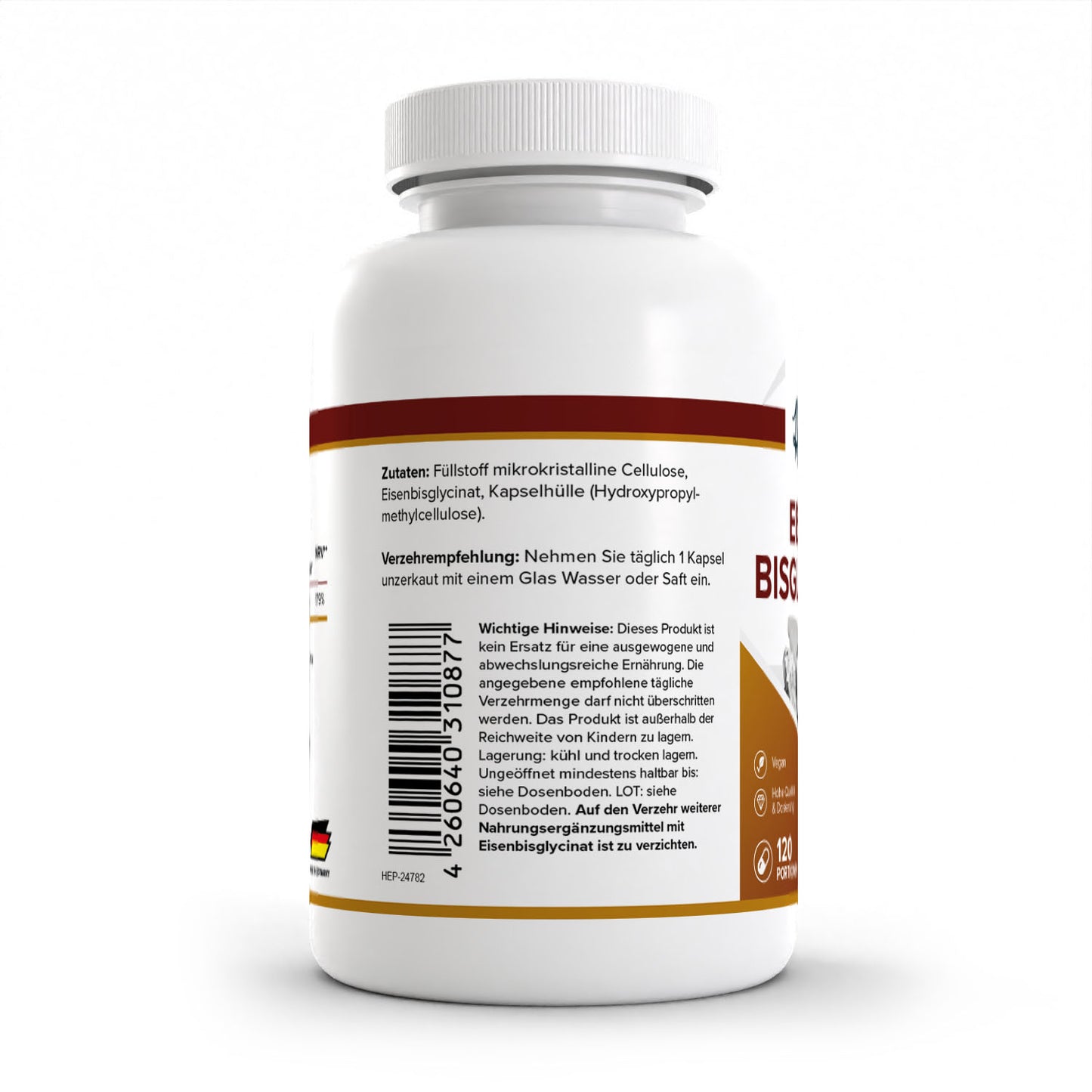 HEALTH+ BISGLICINATO DI FERRO 120 capsule