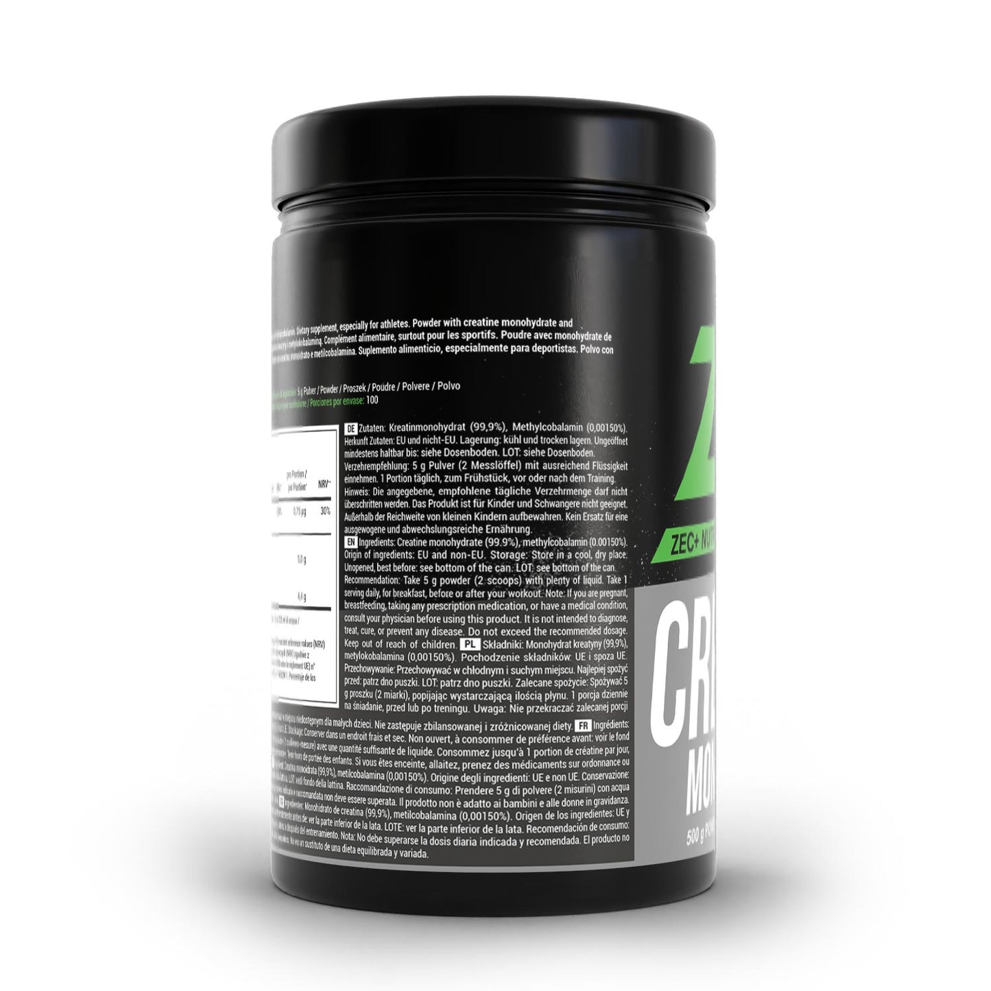 ZEC+ CREATINA MONOIDRATO 500g