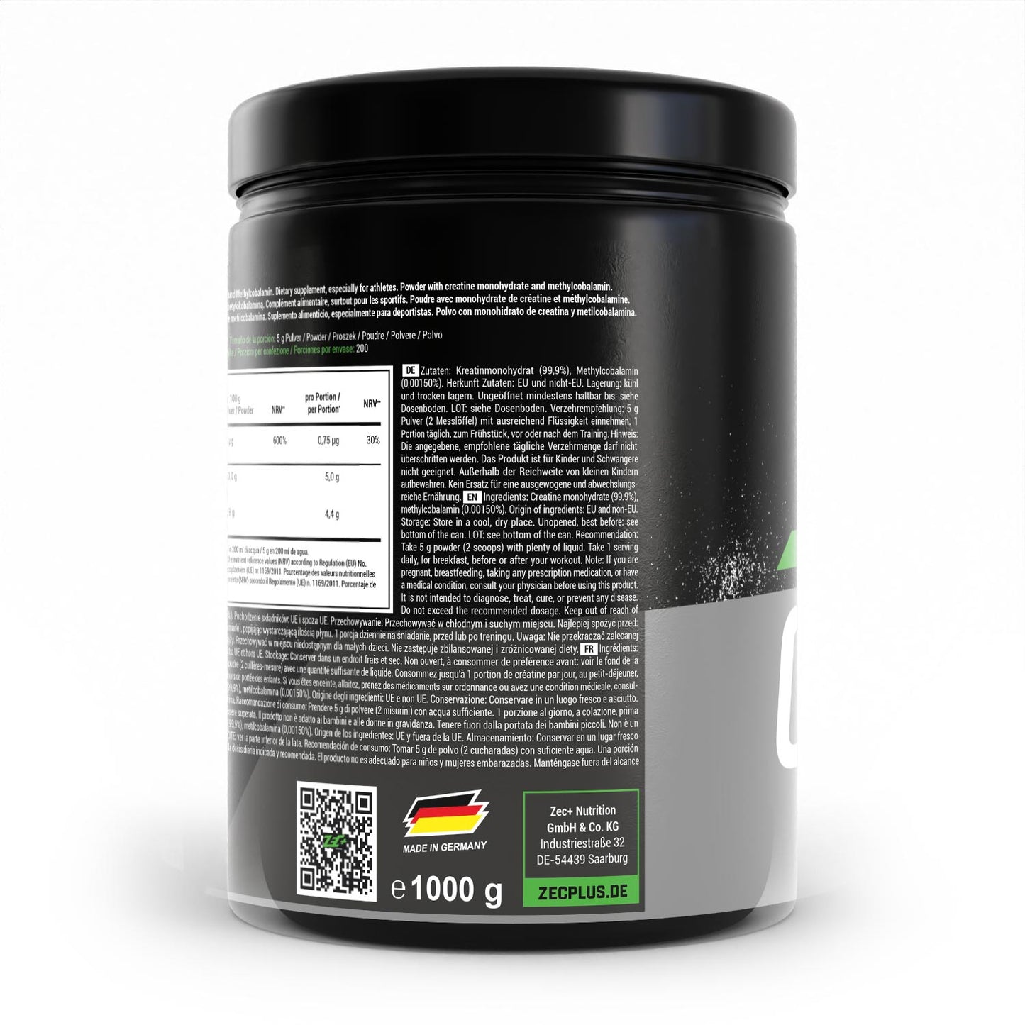 ZEC+ CREATINA MONOIDRATO 1kg