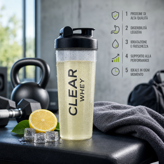 5 Motivi per cui il Clear Whey è la Scelta Ideale per i tuoi Allenamenti