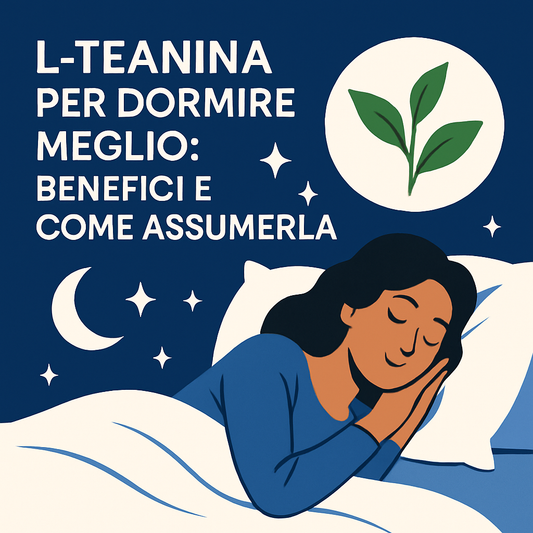 L-teanina per dormire meglio: benefici e come assumerla