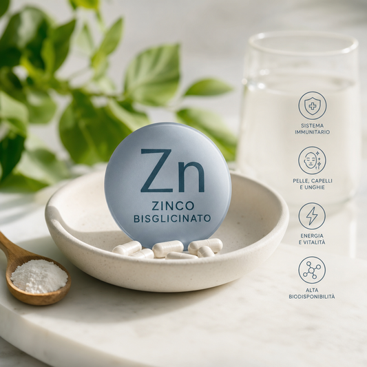 Perché scegliere il zinco bisglicinato: Benefici e proprietà essenziali