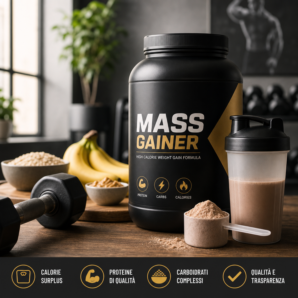 Come Scegliere il Miglior Mass Gainer per Aumentare la Massa Muscolare