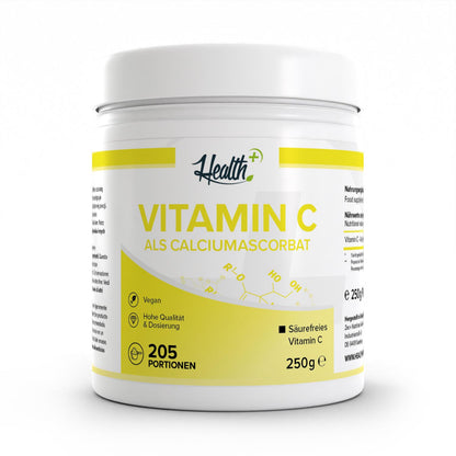 HEALTH+ ASCORBATO DE CALCIO 250g 