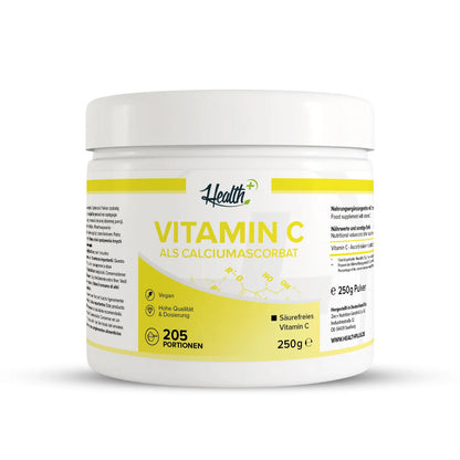 HEALTH+ ASCORBATO DE CALCIO 250g 