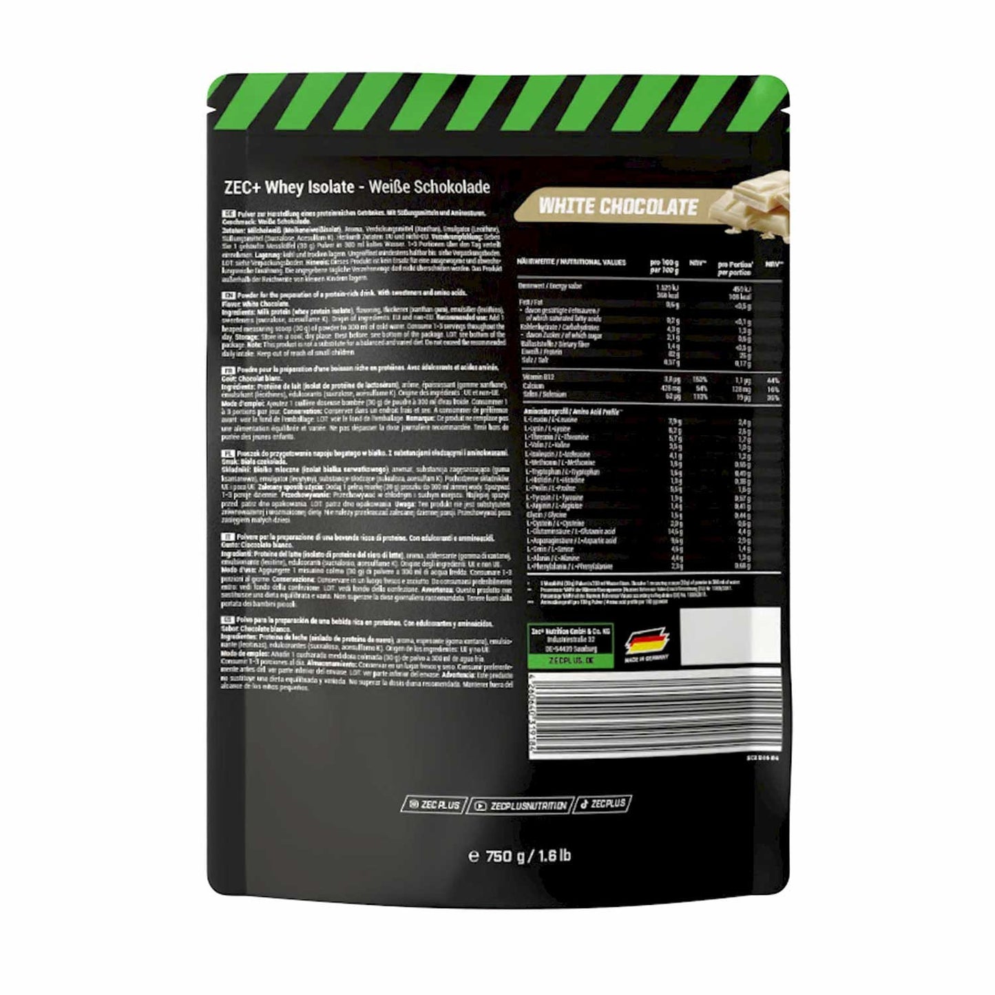 ZEC+ WHEY ISOLATE 750g 