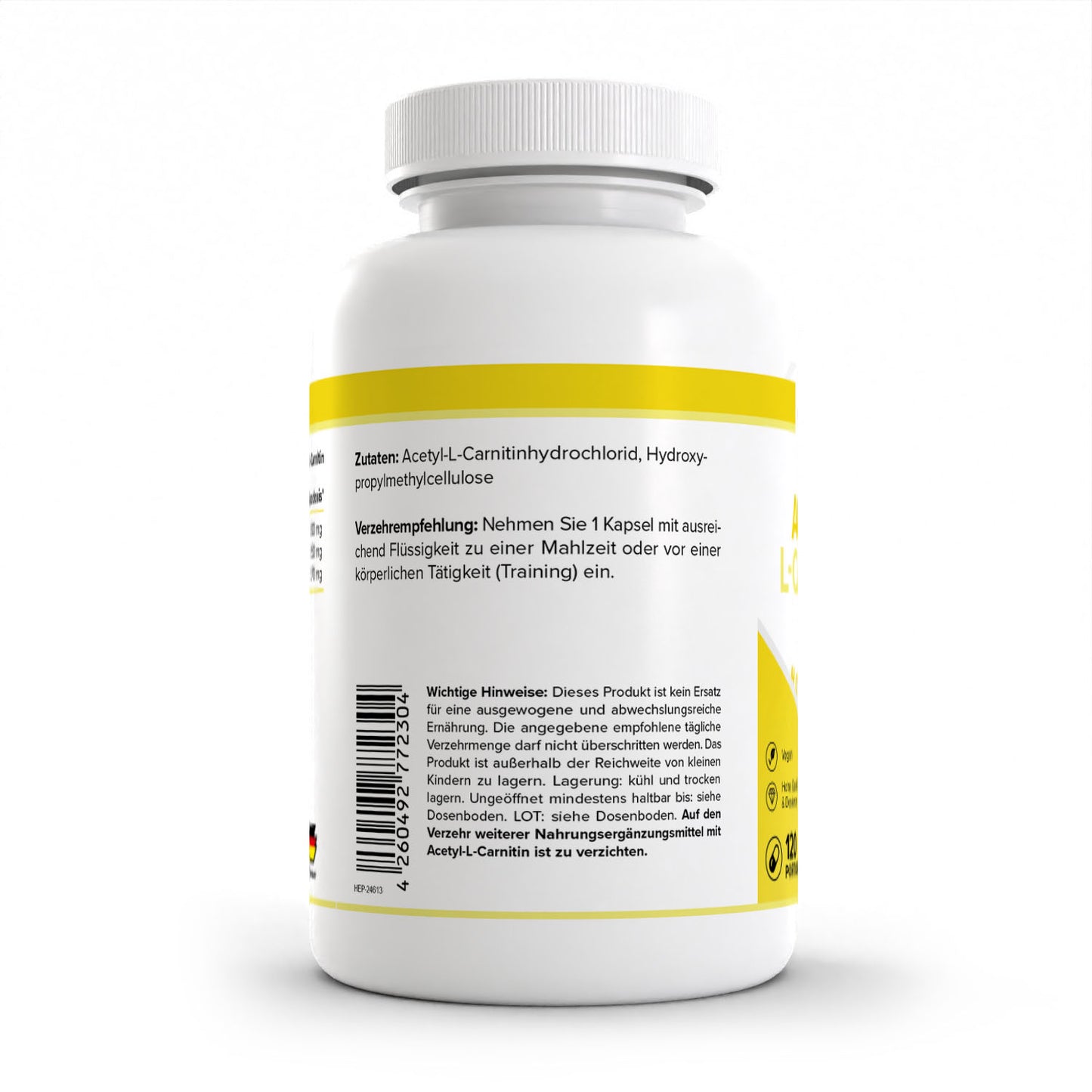 HEALTH+ ACETIL-L-CARNITINA 120 capsule
