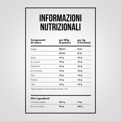 ZEC+ CITRULLINA MALATO 250g