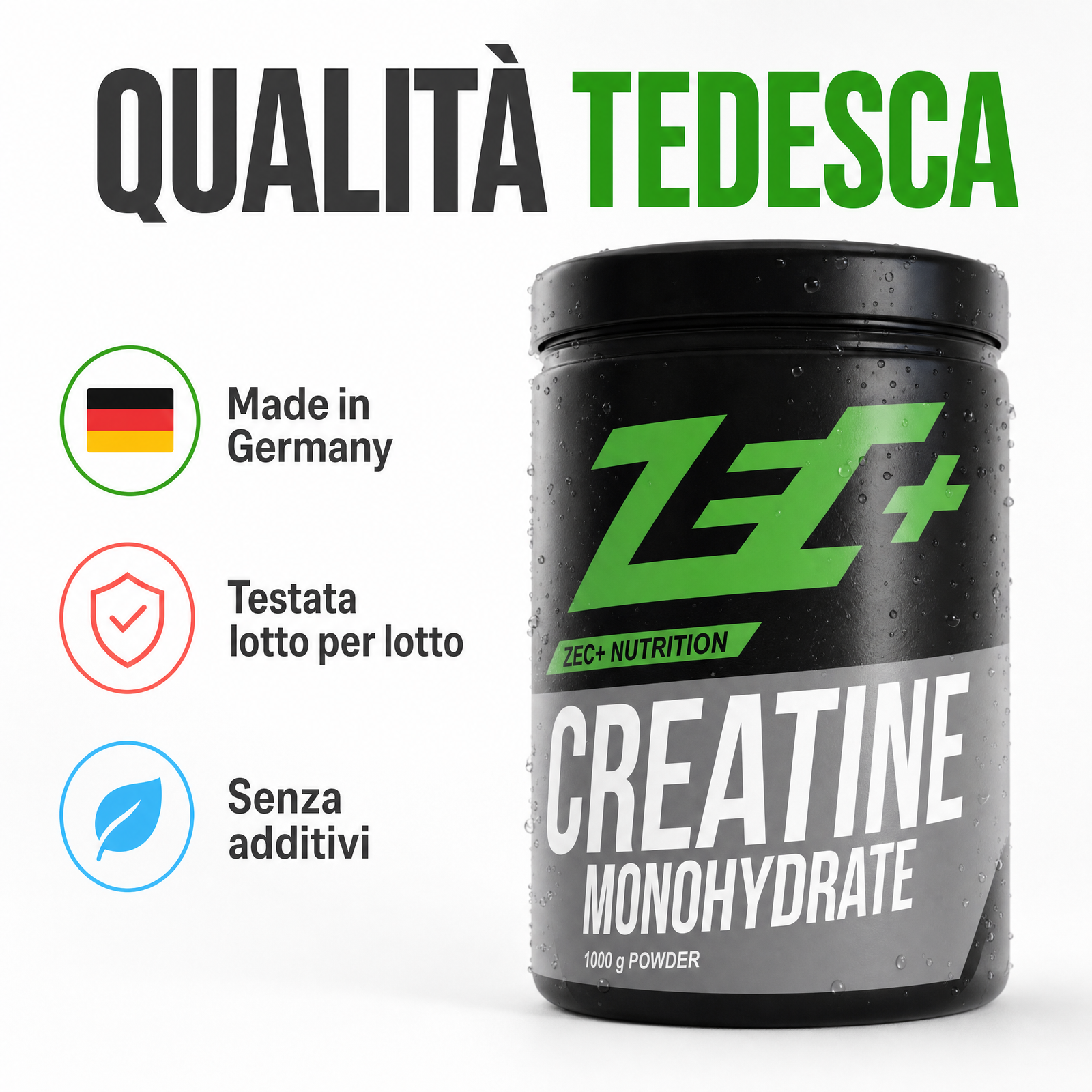 ZEC+ CREATINA MONOIDRATO 1kg — infografica 5