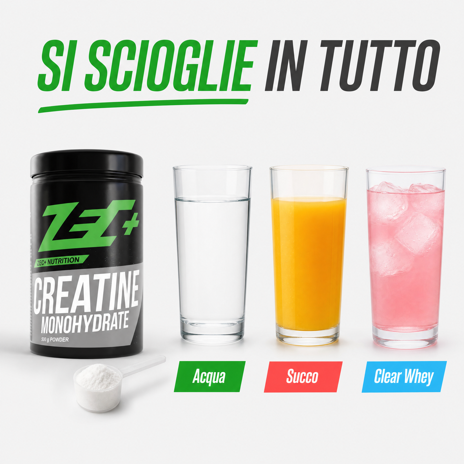 ZEC+ CREATINA MONOIDRATO 500g — infografica 4