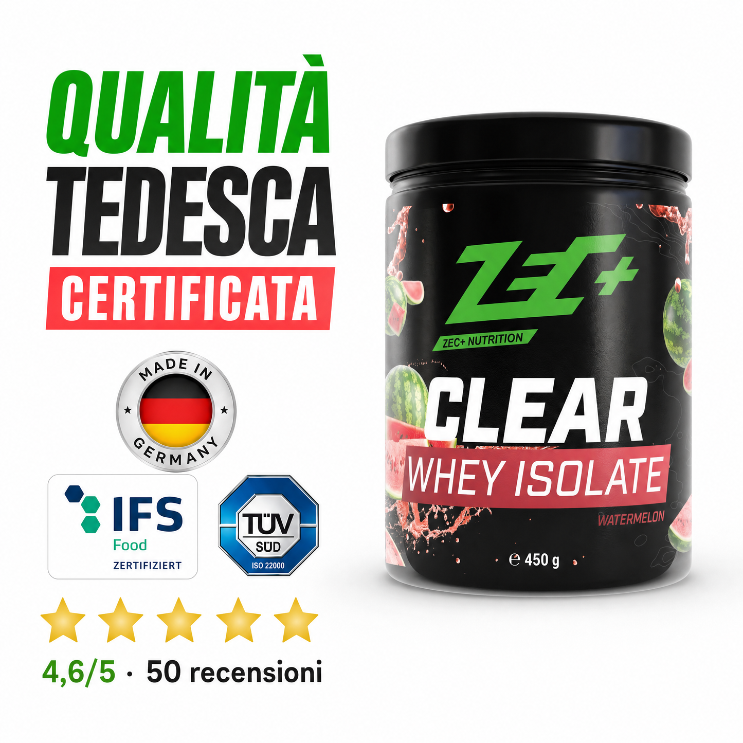ZEC+ CLEAR WHEY ISOLATE