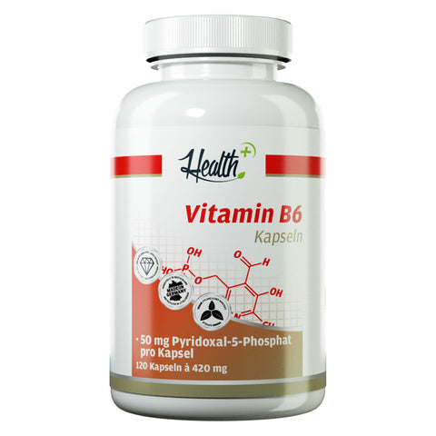 HEALTH+ VITAMINA B6 Capsule 50 mg, 120 capsule