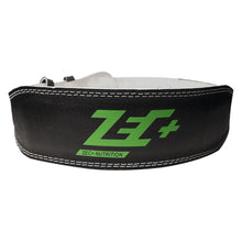 ZEC+ Cintura in pelle nera con imbottitura lombare WEIGHT LIFT BELT